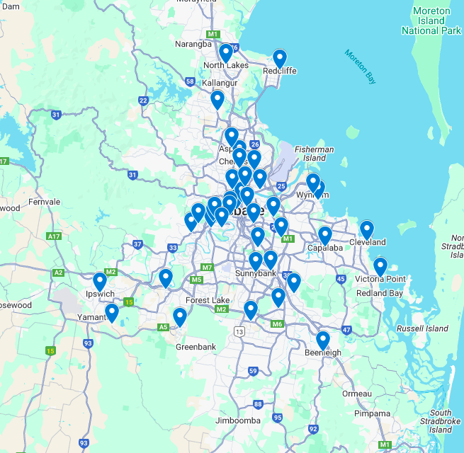 Super Cleaning Service Sydney service coverage map
